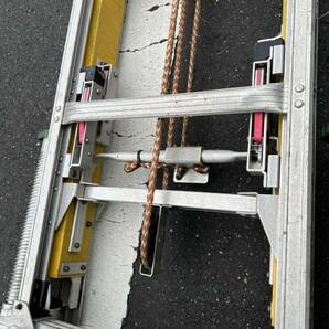 千葉 中古 ナカオ 軽太 絶縁ハシゴ 仮設 足場 アルミ製 電気工事 はしご 梯子の画像9