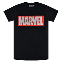 MARVEL COMICS マーベルコミック Box Logo Tシャツ Lサイズ オフィシャル_画像1
