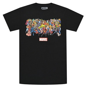 MARVEL COMICS マーベルコミック Full Character Tシャツ Lサイズ オフィシャル