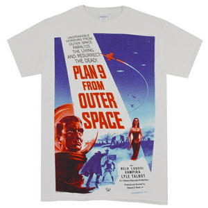 PLAN9 FROM OUTER SPACE プランナインフロムアウタースペース Poster Tシャツ Sサイズ オフィシャル