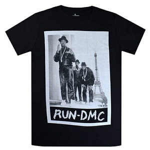 RUN DMC ランディーエムシー Paris Photo Tシャツ Mサイズ オフィシャル