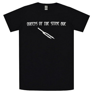 QUEENS OF THE STONE AGE クイーンズオブザストーンエイジ Deaf Songs Logo Tシャツ Mサイズ オフィシャル