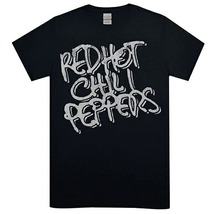 RED HOT CHILI PEPPERS レッドホットチリペッパーズ Black & White Logo Tシャツ XLサイズ オフィシャル_画像1