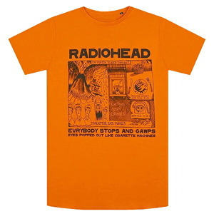 RADIOHEAD レディオヘッド Grawps Tシャツ Lサイズ オフィシャル