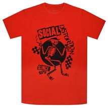 SOCIAL DISTORTION ソーシャルディストーション Speakeasy Checkerboard Tシャツ RED XLサイズ オフィシャル_画像1