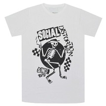 SOCIAL DISTORTION ソーシャルディストーション Speakeasy Checkerboard Tシャツ WHITE Sサイズ オフィシャル_画像1