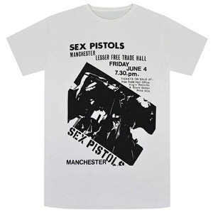 SEX PISTOLS セックスピストルズ Manchester Flyer Tシャツ Mサイズ オフィシャル
