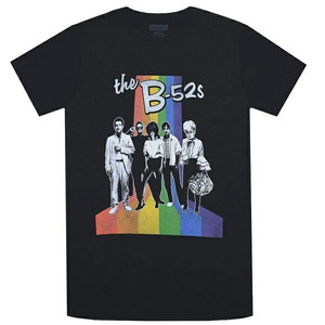 THE B-52's ビーフィフティートゥーズ Band & Rainbow Tシャツ Lサイズ オフィシャル