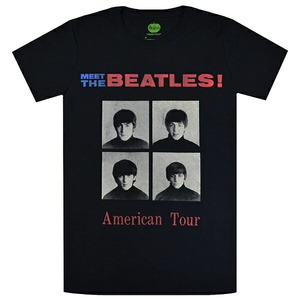 THE BEATLES ビートルズ American Tour 1964 Tシャツ Lサイズ オフィシャル