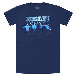 THE BEATLES ビートルズ Help Silver Logo Tシャツ Sサイズ オフィシャル