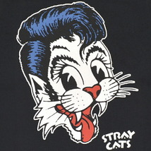 STRAY CATS ストレイキャッツ Big Blue Cat Tシャツ Sサイズ オフィシャル_画像2