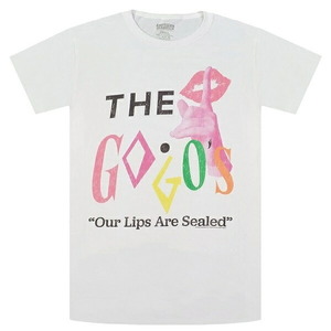 THE GO-GO'S ゴーゴーズ Lips Are Sealed Tシャツ Lサイズ オフィシャル