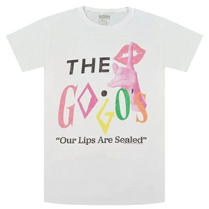 THE GO-GO'S ゴーゴーズ Lips Are Sealed Tシャツ Sサイズ オフィシャル