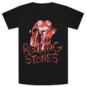 THE ROLLING STONES ローリングストーンズ HD Cracked Glass Tongue Tシャツ Sサイズ オフィシャル