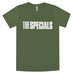 THE SPECIALS スペシャルズ Solid Logo Tシャツ ARMY GREEN XLサイズ オフィシャル