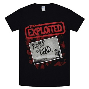 THE EXPLOITED エクスプロイテッド Punks Not Dead Tシャツ Sサイズ オフィシャル