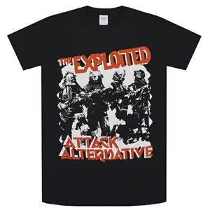 THE EXPLOITED エクスプロイテッド Attack Tシャツ Mサイズ オフィシャル