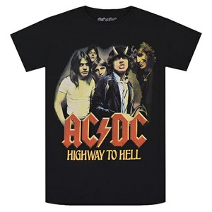 AC/DC エーシーディーシー Highway To Hell Band Tシャツ Mサイズ オフィシャル