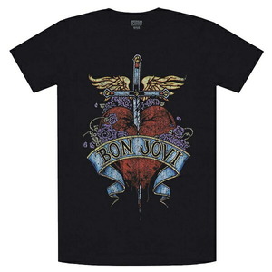 BON JOVI ボンジョヴィ Heart Tシャツ Lサイズ オフィシャル