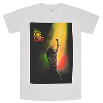 BOB MARLEY ボブマーリー One Love Movie Poster Tシャツ WHITE Sサイズ オフィシャル_画像1