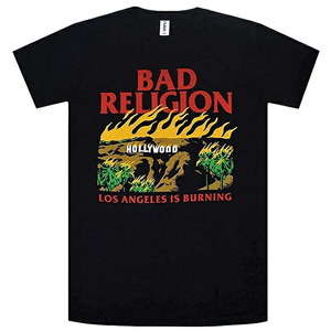 BAD RELIGION バッドレリジョン Burning Tシャツ Sサイズ オフィシャル