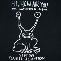 DANIEL JOHNSTON ダニエルジョンストン Hi How Are You Tシャツ BLACK Sサイズ オフィシャル_画像2