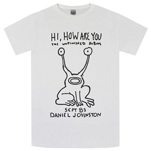 DANIEL JOHNSTON ダニエルジョンストン Hi How Are You Tシャツ WHITE XLサイズ オフィシャル