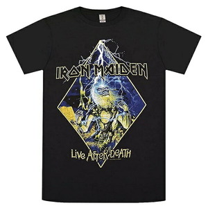 IRON MAIDEN アイアンメイデン Live After Death Diamond Tシャツ Mサイズ オフィシャル