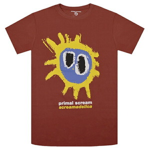 PRIMAL SCREAM プライマルスクリーム Screamadelica Tシャツ BURGUNDY XLサイズ オフィシャル