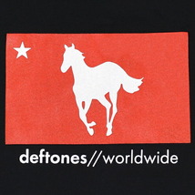 DEFTONES デフトーンズ Star & Pony Tシャツ XLサイズ オフィシャル_画像2