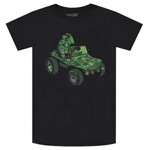 GORILLAZ ゴリラズ Group Green Jeep Tシャツ XLサイズ オフィシャル