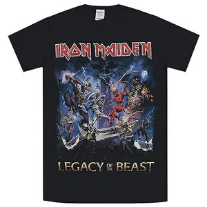 IRON MAIDEN アイアンメイデン Legacy Of The Beast Tシャツ Mサイズ オフィシャル