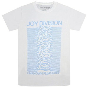 JOY DIVISION ジョイディヴィジョン Unknown Pleasures Blue On White Tシャツ XLサイズ オフィシャル
