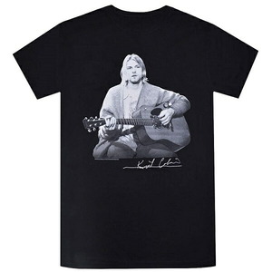 KURT COBAIN カートコバーン Guitar Live Photo Tシャツ Mサイズ オフィシャル