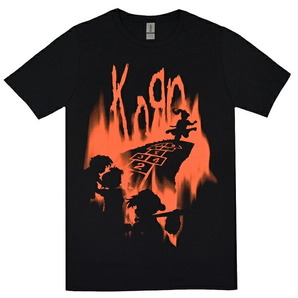 KORN コーン Hopscotch Flame Tシャツ XLサイズ オフィシャルの画像1