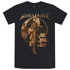 MEGADETH The Sick The Dying And The Dead Circle Tシャツ Mサイズ オフィシャル