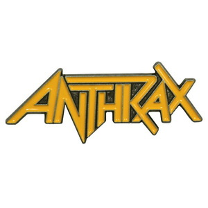 ANTHRAX アンスラックス Logo ピンバッジ オフィシャル