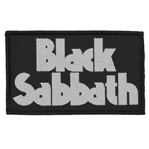 BLACK SABBATH ブラックサバス Logo Patch ワッペン オフィシャル