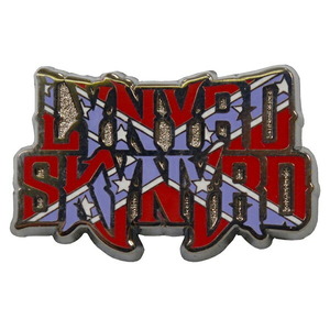 LYNYRD SKYNYRD レーナードスキナード Flag Logo ピンバッジ オフィシャル