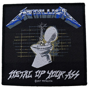METALLICA メタリカ Metal Up Your Ass Patch ワッペン オフィシャル