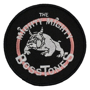 THE MIGHTY MIGHTY BOSSTONES マイティマイティボストーンズ Round Bulldog Patch ワッペン オフィシャルの画像1