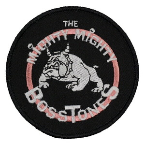 THE MIGHTY MIGHTY BOSSTONES mighty mighty bo Stone zRound Bulldog Patch нашивка официальный 