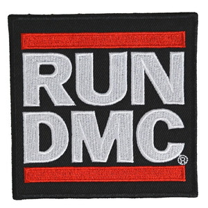 RUN DMC ランディーエムシー Logo Patch ワッペン オフィシャル