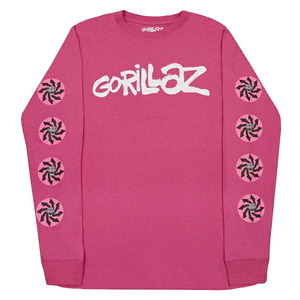 GORILLAZ ゴリラズ Repeat Pazuzu Spiral ロングスリーブ Tシャツ Lサイズ オフィシャル