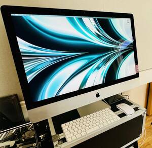 Apple iMac Retina 5K, 27inch, 2017 3.8GHz i5/メモリ16GB/HD 2TB　中古動作美品