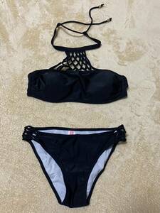  unused black swimsuit bikini size 9 number 