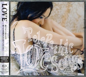 LOVE【Telepathic Love Songs】初回限定盤・DVD付★CD