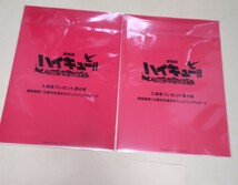 2種 映画 ハイキュー！！ ゴミ捨て場の決戦 入場者特典 第4弾 ビジュアルボード 研磨 入場特典 入場者プレゼント 劇場版 来場者特典 _画像2