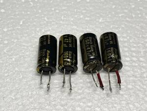 Rubycon Black Gate 160V-47μF / electrolysis condenser 160V-47μF *4ps.@. ( secondhand goods )