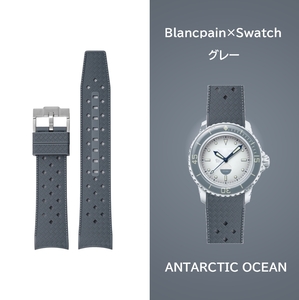 PLANCPAIN×Swatch トロピックタイプラバー グレー